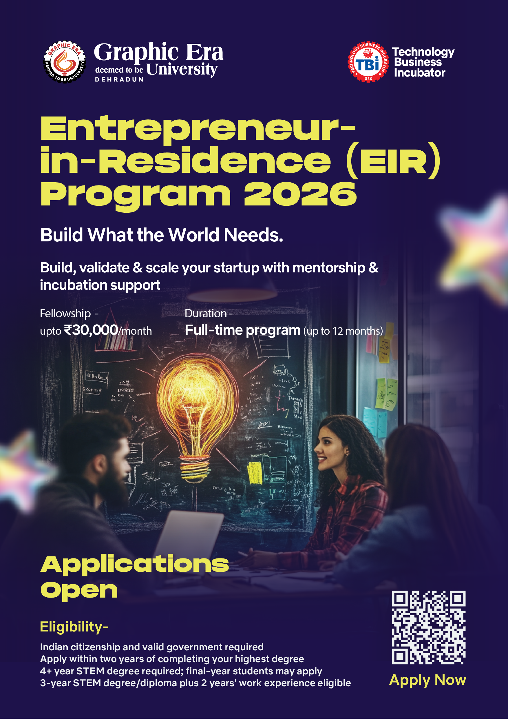 TBI-GEU Entrepreneur in Residence